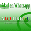 Únete a la comunidad en WhatsApp de Ítalo Uruguay y contribuye con tu experiencia.